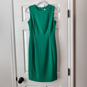Calvin Klein Green Sleeveless Dress